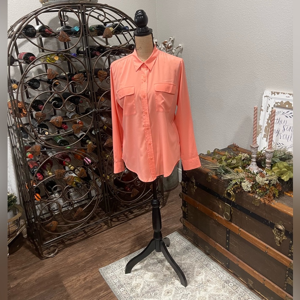 Apt. 9 Coral Blouse